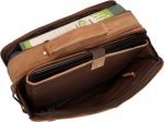 Marc Peter Auckland Real Leather Laptop Bag | Shoulder Bag for 15.6 inch Laptop | Briefcase for Notebook - Image 5